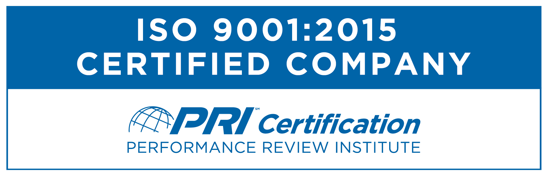 ISO Certified 9001-2015